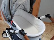 Grajewo ogłoszenia: Sprzedam wózek dzieciecy 3w1. Gondola, spacerowka, nosidelko i... - zdjęcie